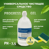 Средство для ежедневного ухода «E-50 PROGRESSIVE GEL» ПЭТ 1000мл (флип-топ)